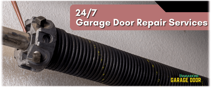 Broken Garage Door Spring Repair Damascus MD (240) 693-3339